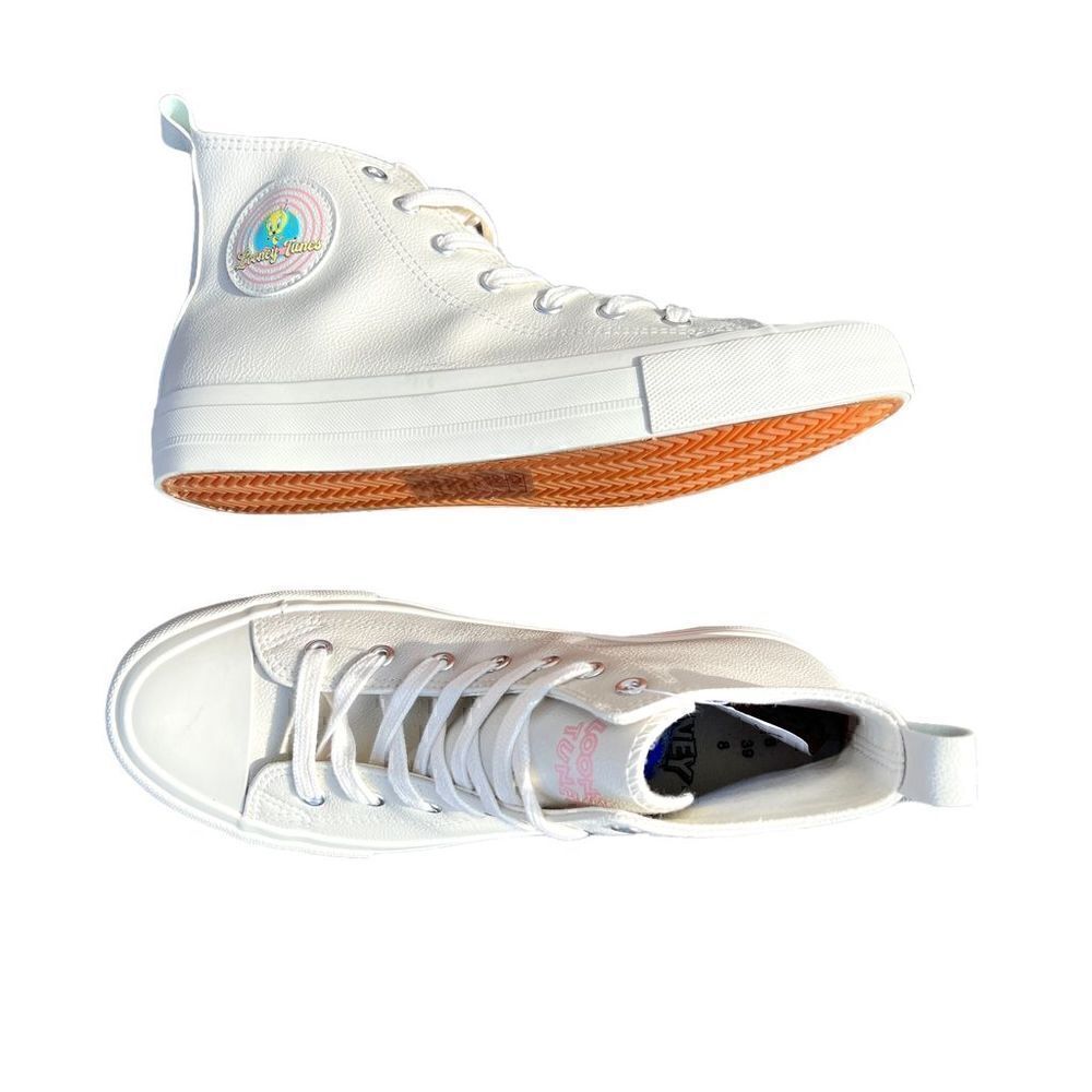 Looney Tunes Tweety High Top Sneaker Shoes - Picture 5 of 13